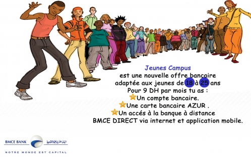 Carte bancaire BMCE Jeune Campus